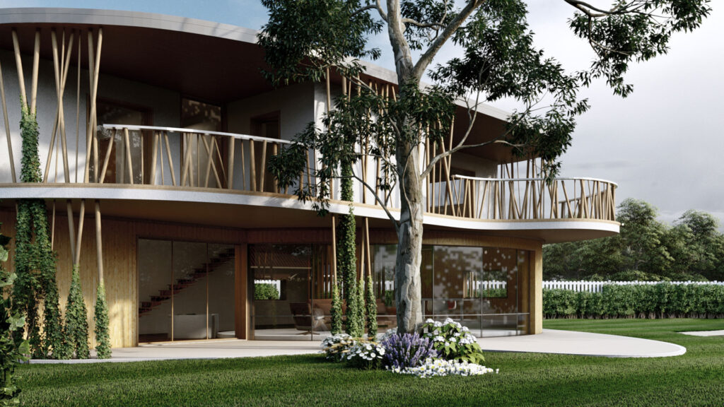 Villa biofilica a Segrate