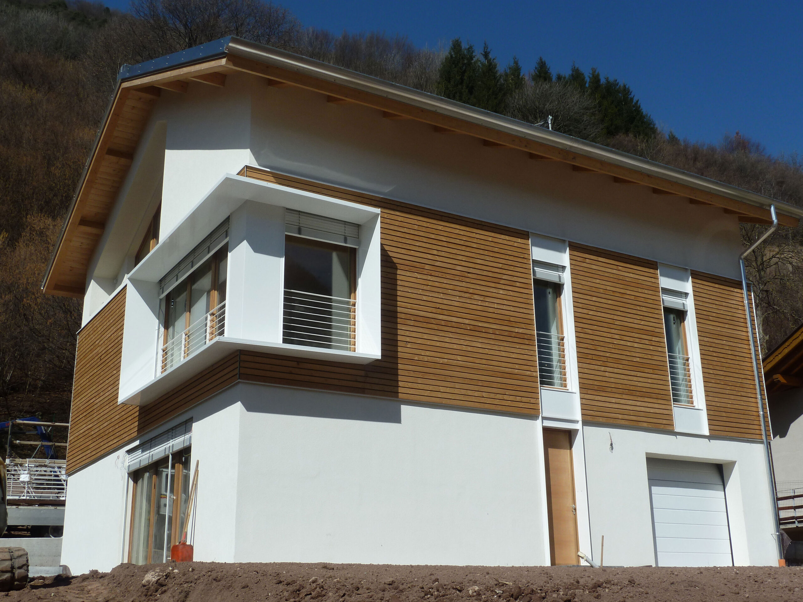 Casa passiva in legno a energia zero a Roncone, in Trentino